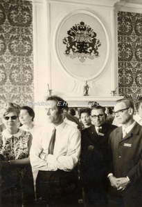 EHC-0001832 Jumelage Böblingen-Pontoise-Genk 1970, bezoek aan Geleen.