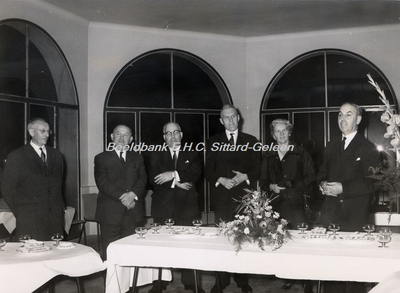 EHC-0001856 Jumelage Pontoise, eerste bezoek van een delegatie uit Geleen in 1962.