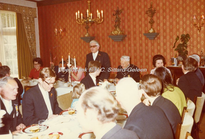 EHC-0001924 Het afscheid van Burgemeester van Banning in 1971.