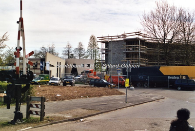 EHC-002712 Het in aanbouw zijnde appartementencomplex Minister Ruysstraat 1-53.