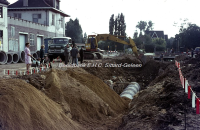 EHC-019-37 Aanleg nieuwe riolering ter overkluizing gedeelte van de Molenbeek onder het Tempelplein - voorheen de ...