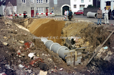 EHC-019-41 Aanleg nieuwe riolering ter overkluizing gedeelte van de Molenbeek onder het Tempelplein - voorheen de ...