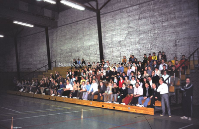 EHC-061-29 Ontvangst van het Gemeentebestuur en personeel van Sittard door het Gemeentebestuur van Hasselt op 07-10-1977.
