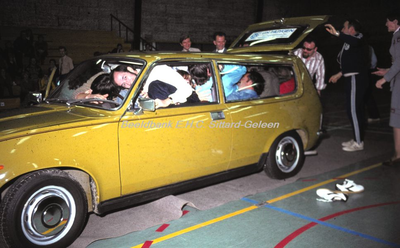 EHC-061-38 Ontvangst van het Gemeentebestuur en personeel van Sittard door het Gemeentebestuur van Hasselt op 07-10-1977.