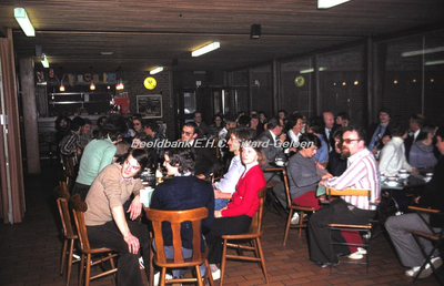 EHC-061-39 Ontvangst van het Gemeentebestuur en personeel van Sittard door het Gemeentebestuur van Hasselt op 07-10-1977.
