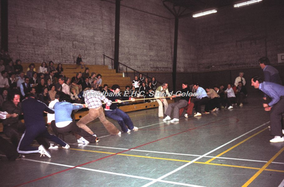 EHC-061-43 Ontvangst van het Gemeentebestuur en personeel van Sittard door het Gemeentebestuur van Hasselt op 07-10-1977.