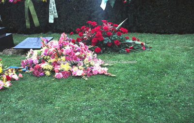 EHC-066-13 Begrafenis van Oud-Burgemeester Hub Dassen van de Gemeente Sittard op 21-08-1978.