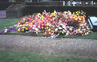 EHC-066-17 Begrafenis van Oud-Burgemeester Hub Dassen van de Gemeente Sittard op 21-08-1978.