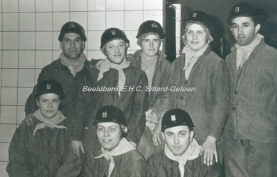 EHC-0013013 Personeelsexcursie van de Landbouwhuishoudschool