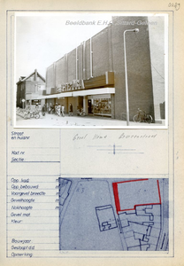 049 Gruizenstraat met zijgevel van de HEMA