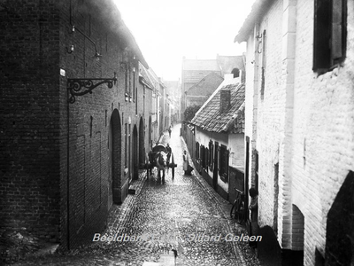 ehc_gp_177 Pullestraat gezien vanaf de wal Fort Sanderbout