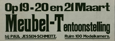 547_001_250 Sittard: MeubelenMeubeltentoonstelling bij Paul Jessen-Schmeitz19-20-21 maart