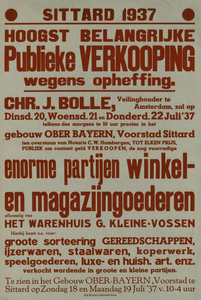 547_001_390 Sittard: Gereedschappen, ijzerwaren, speelgoed, luxe- en huishoudelijke artikelenPublieke verkoop van ...