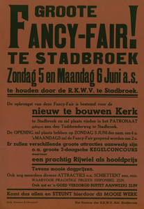 547_001_560 Wijk Stadbroek, Sittard: Fancy fairFancy Fair te Stadbroek voor de nieuw te bouwen kerkzondag 05-maandag 06 juni