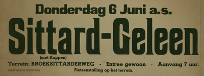 547_001_654 Geleen: VoetbalVoebalwedstrijd Sittard - Geleen op het terrein Broeksittarderwegdonderdag 06 juni