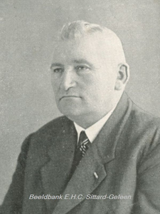 02-p05 Zilveren Jubileum Coöperatieve Melkinrichting St. Rosa SittardP.M. Diederen uit Graetheide, Voorzitter 1938 