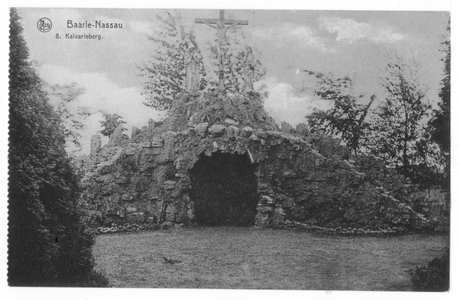 194132 De kalvarieberg in de tuin van de congregatie broeders van De La Salle te Baarle Nassau