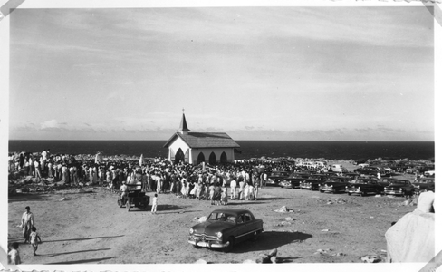 194173 Maria viering in de kapel te Salvaneta (Aruba)