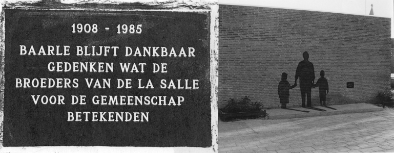 194306 Gedenksteen voor de broeders van de La Salle te Baarle Nassau