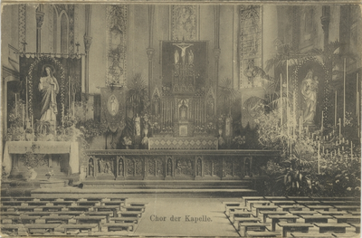 182119 Koor van de kapel te Bleijerheide