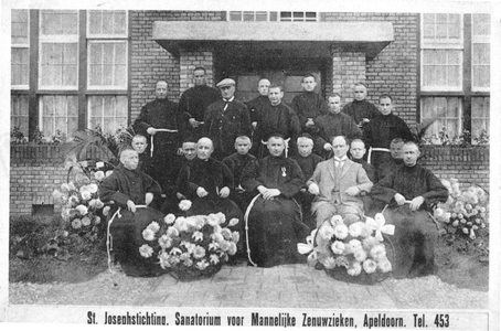 220182 Opening van het sanatorium voor 'mannelijke zenuwzieken' St. Joseph, Apeldoorn