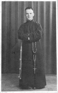 220302 Broeder Judocus van Hooff bij zijn professie in Huize Padua, Boekel