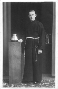 220307 Broeder Richardus Leurs bij zijn professie in Huize Padua, Boekel