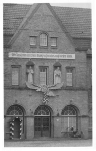 130691 Dominicuscollege in Neerbosch bij Nijmegen: bezetting door de duitsers van 1942-1944