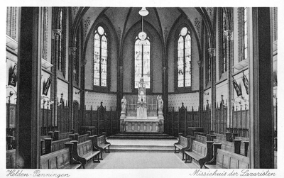 230250 Interieur kloosterkapel van het missiehuis te Helden-Panningen
