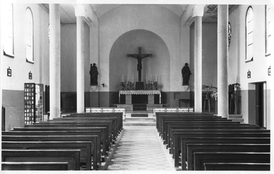 230435 Vernieuwde kapel van het Sint Vincentius seminarie te Wernhoutsburg
