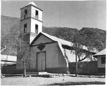 208455 De kerk van de parochie Nuestra Señora del Carmen te Tocopilla (Chili)