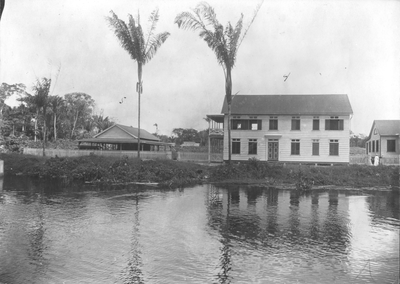 186032 Klooster van de zusters en meisjespensionaat te Cottica, Tamarin (Suriname)