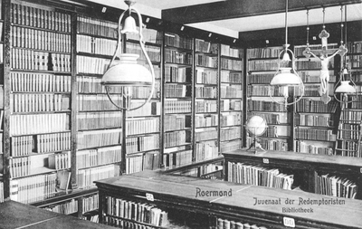 186321 Bibliotheek in het juvenaatsgebouw te Roermond