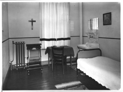 186383 Gastenkamer van het Sint Clemensretraitenhuis te Noordwijkerhout