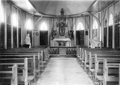186445 Kerk van de Majella Stichting voor lepra-patiënten te Paramaribo (Suriname)