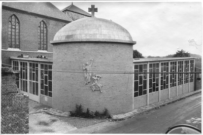 186783 Buitenkant van de bedevaartskapel van St. Gerardus te Wittem