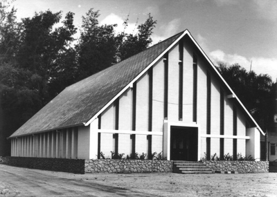 186900 De nieuwe kerk te Copieweg (Suriname)