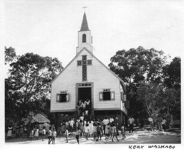 186965 Kerk te Washabo (Suriname)