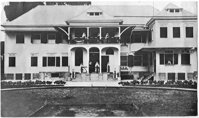 186988 Klooster van de inlandse zusters, genaamd Dochters van Maria Onbevlekt Ontvangen in de missie (Suriname)
