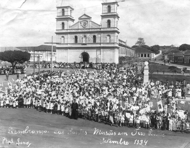 187056 Viering in de open lucht (Brazilie)