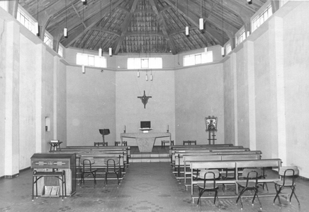 187103 Kapel in de technische school van de Redemptoristen bij de Universiteit van Campina Grande te Pernambuco (Brazilië)