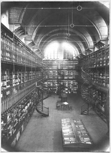 187176 Overzicht Bibliotheek te Wittem