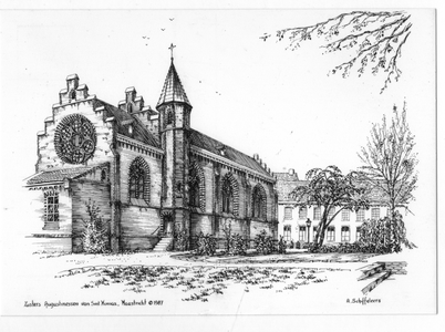 102164 Klooster en kapel van de congregatie te Maastricht