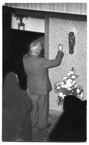 226022 Inwijding van het zusterhuis aan de Canisiussingel te Nijmegen