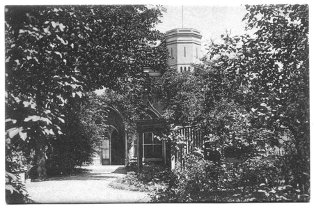 226052 Torentje van de sacristie van pensionaat Sacré Coeur, later klooster Mariënburg te Nijmegen