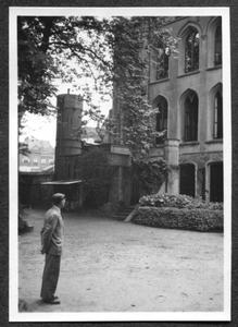 226084 Gevel van het hoofdgebouw van klooster Mariënburg te Nijmegen