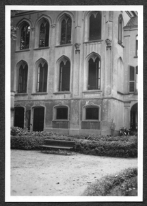 226085 Gevel van het hoofdgebouw van klooster Mariënburg te Nijmegen