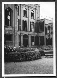 226088 Gevel van het hoofdgebouw van klooster Mariënburg te Nijmegen