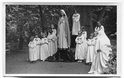 226109 Mariaspel bij de inwijding van de kapel van O.L.V. van het Vagevuur te Nijmegen