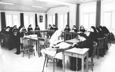 200062 Borduur- en handwerk ruimte in de priorij Fons Vitae te Heesch